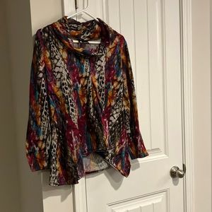 New Direction swoop neck long sleeve, women’s XL